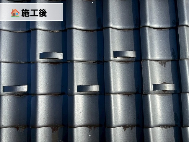 大崎市岩出山 瓦交換 施工後